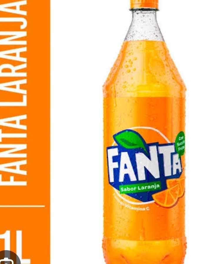 Fanta laranja 1 litro