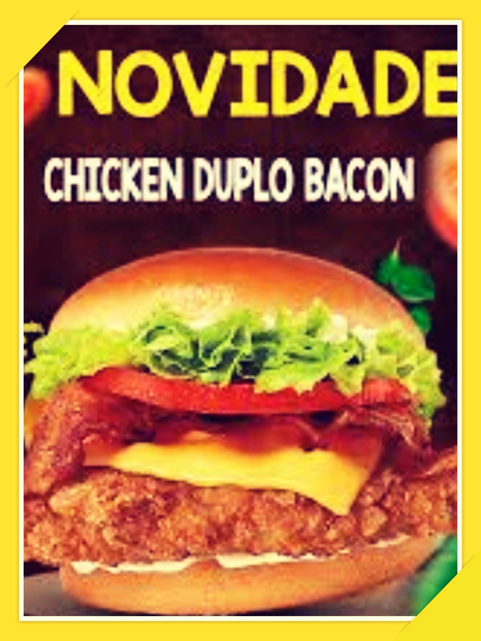 Chicken duplo bacon