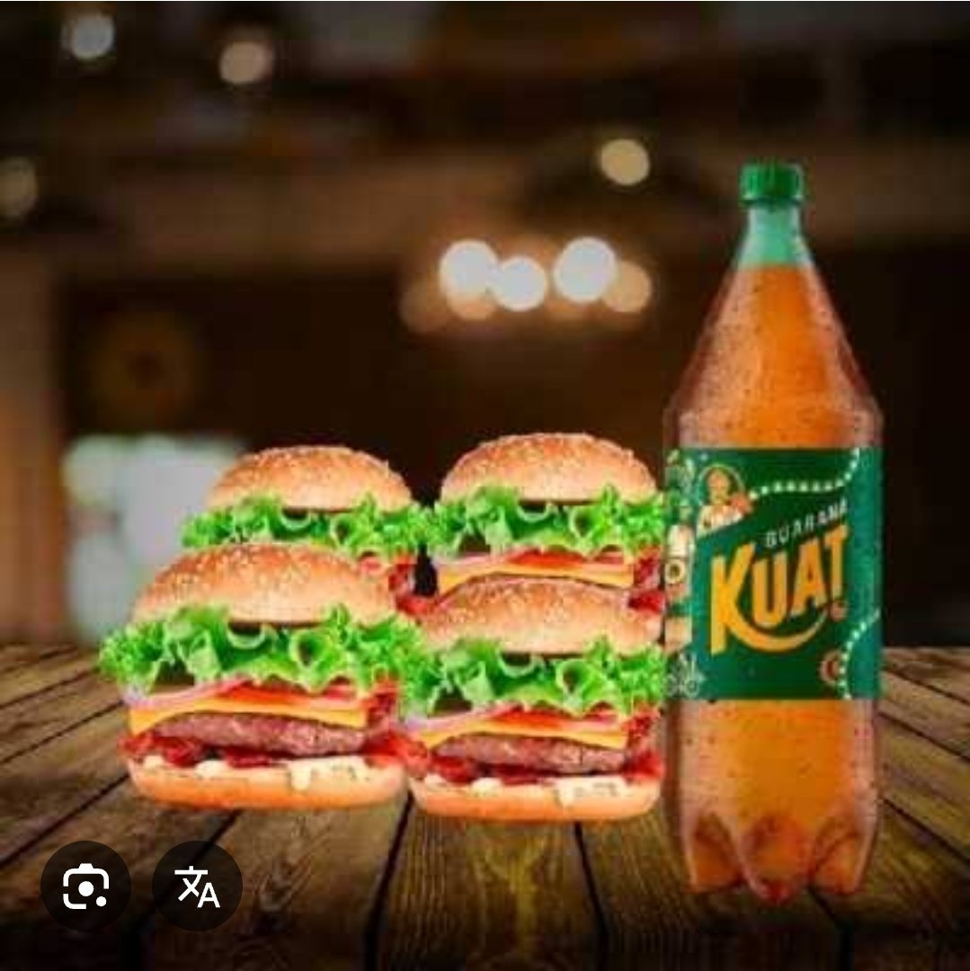 2 x salada + 2 x calabresa  + kuat ou fanta 1 litros